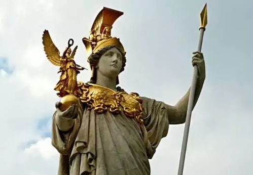 雅典娜女神,智慧与勇气的象征