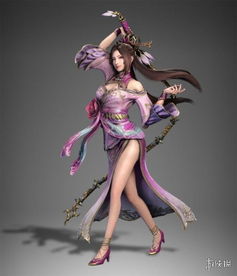真三国无双6貂蝉,美丽与力量的完美结合