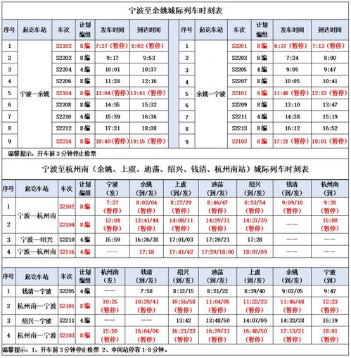 最新列车时刻表2023年,铁路出行新体验